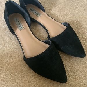 Black Steve Madden flats size 9